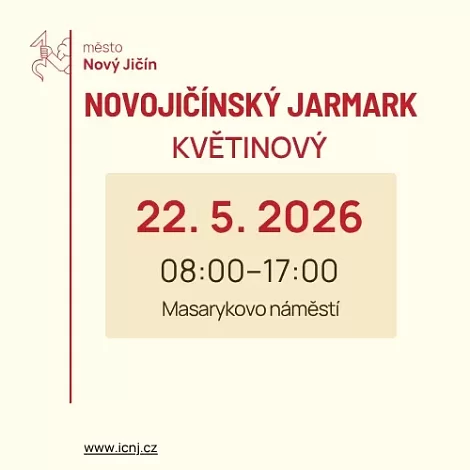 Novojičínský jarmark - Květinový - 22. 5.